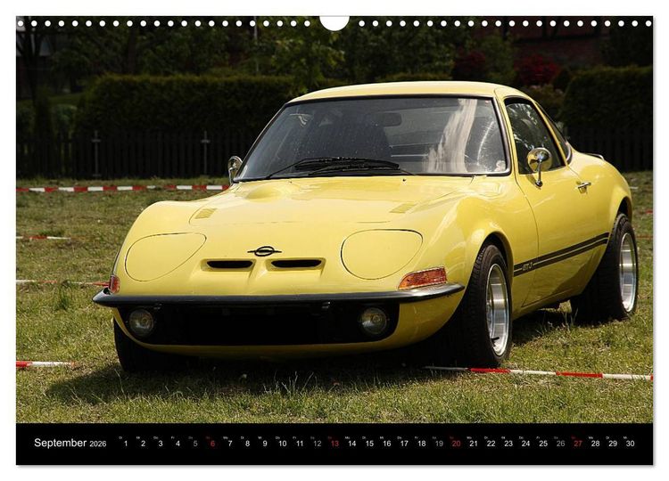 Produktbild: Opel GT Der Kalender (Wandkalender 2026 DIN A3 quer), CALVENDO Monatskalender