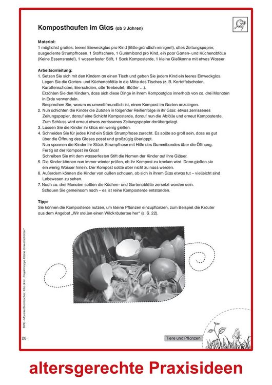 Produktbild: Kita aktiv Projektmappe Kleine Umweltsch&uuml;tzer