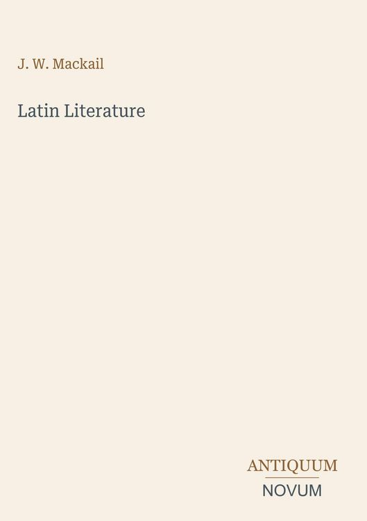 Produktbild: Latin Literature