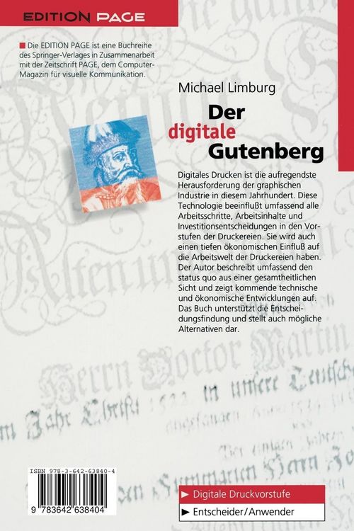 Produktbild: Der digitale Gutenberg