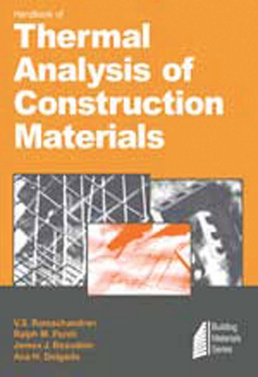 Produktbild: Handbook of Thermal Analysis of Construction Materials