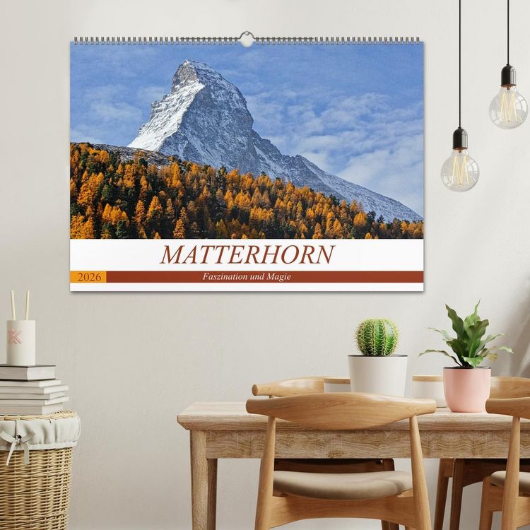 Produktbild: MATTERHORN. Faszination und Magie (Wandkalender 2026 DIN A2 quer), CALVENDO Monatskalender