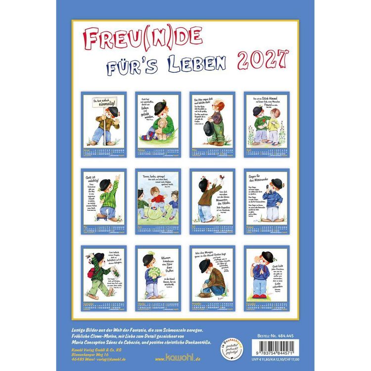 Produktbild: Freu(n)de f&uuml;r's Leben 2027