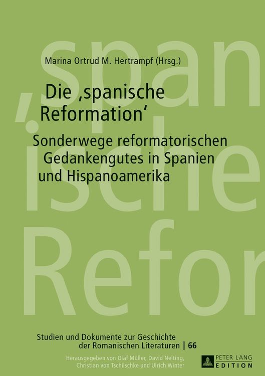 Produktbild: Die &laquo;spanische Reformation&raquo;