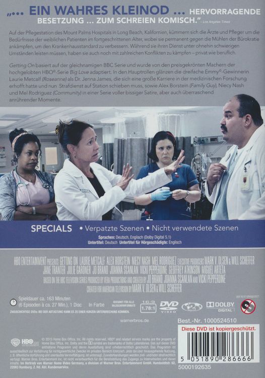 Produktbild: Getting On - Staffel 1
