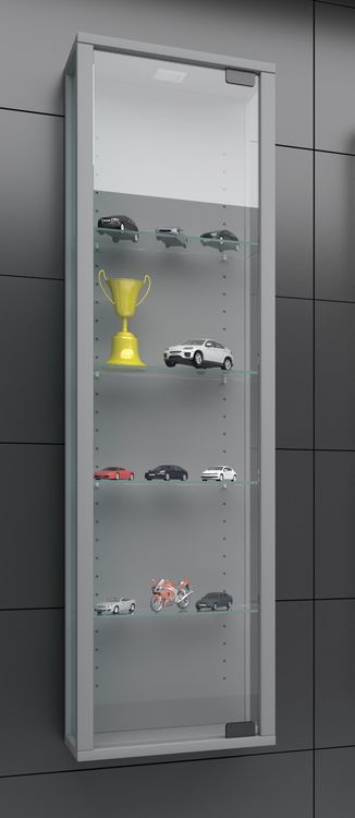 Produktbild: Wandvitrine H&auml;ngevitrine Glasvitrine Stano Mini