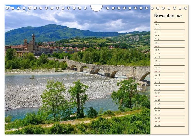 Produktbild: Emilia-Romagna (Wandkalender 2026 DIN A4 quer), CALVENDO Monatskalender