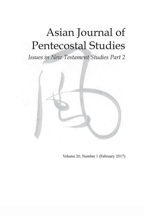 Produktbild: Asian Journal of Pentecostal Studies, Volume 20, Number 1