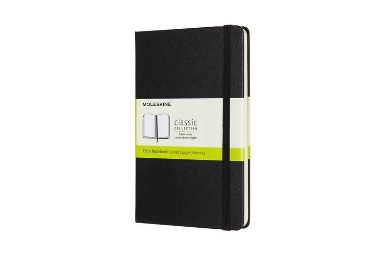 Produktbild: Moleskine Notizbuch Medium, Blanko, Schwarz