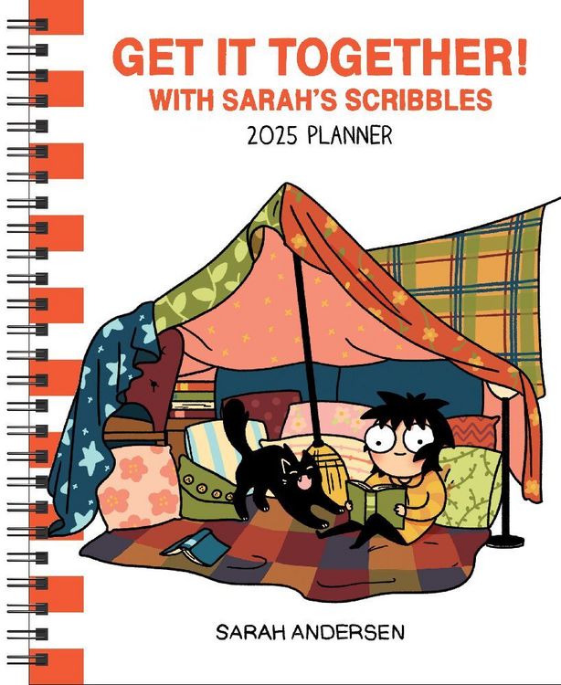 Produktbild: Sarah's Scribbles 12-Month 2025 Monthly/Weekly Planner Calendar