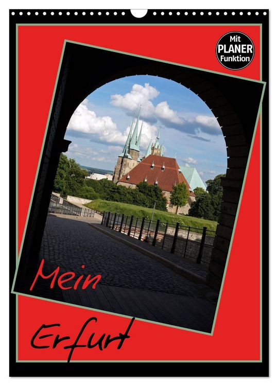 Produktbild: Mein Erfurt (Wandkalender 2026 DIN A3 hoch), CALVENDO Monatskalender