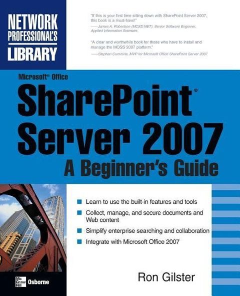 Produktbild: Microsoft(r) Office Sharepoint(r) Server 2007: A Beginner's Guide