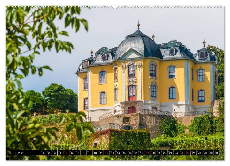Produktbild: Jena und Umgebung - Von Jena bis Dornburg (Wandkalender 2026 DIN A2 quer), CALVENDO Monatskalender