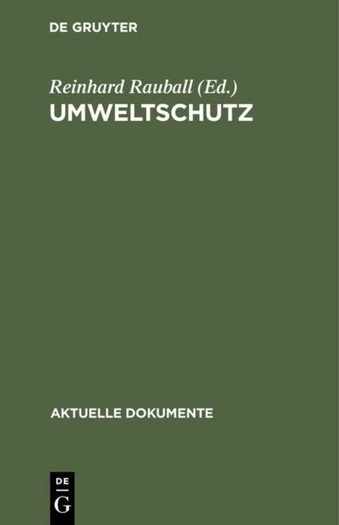 Produktbild: Umweltschutz