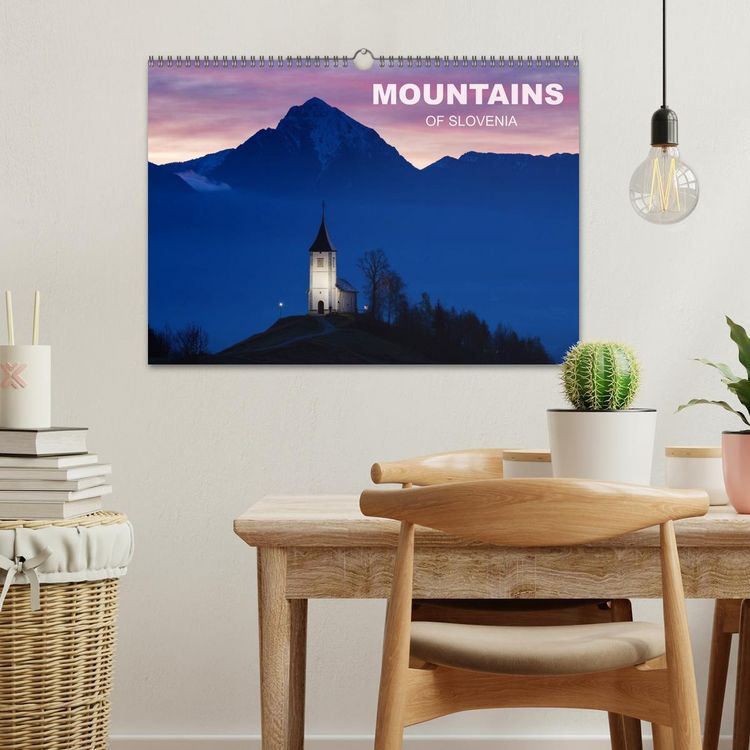 Produktbild: Mountains of Slovenia (Wall Calendar 2026 DIN A3 landscape), CALVENDO 12 Month Wall Calendar