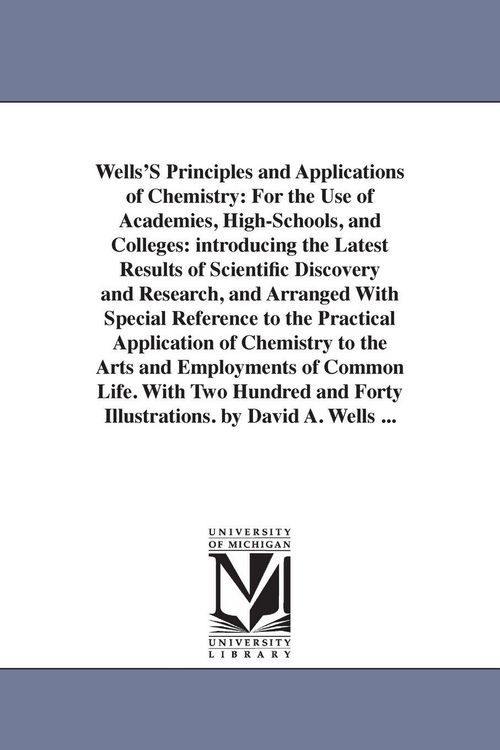 Produktbild: Wells'S Principles and Applications of Chemistry