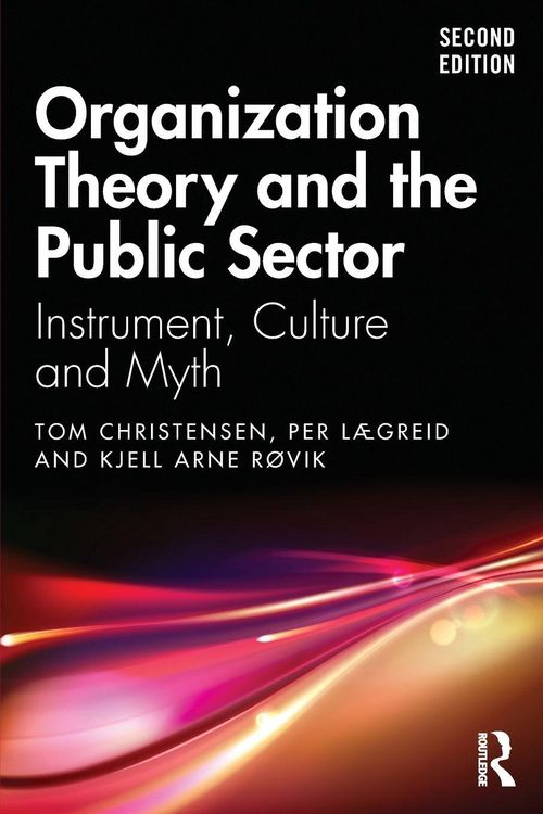 Produktbild: Organization Theory and the Public Sector