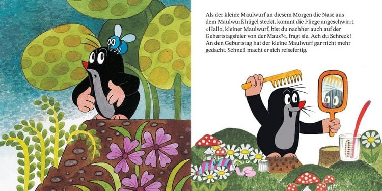 Produktbild: Maxi Pixi 504: Der kleine Maulwurf unterwegs