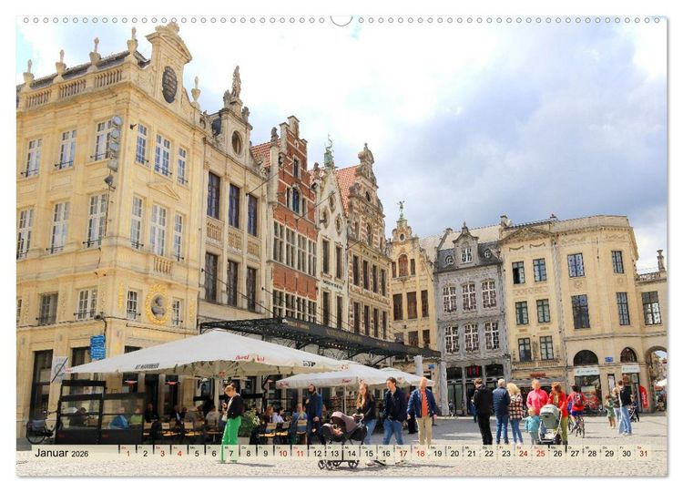 Produktbild: Bezauberndes L&ouml;wen in Belgien (hochwertiger Premium Wandkalender 2026 DIN A2 quer), Kunstdruck in Hochglanz