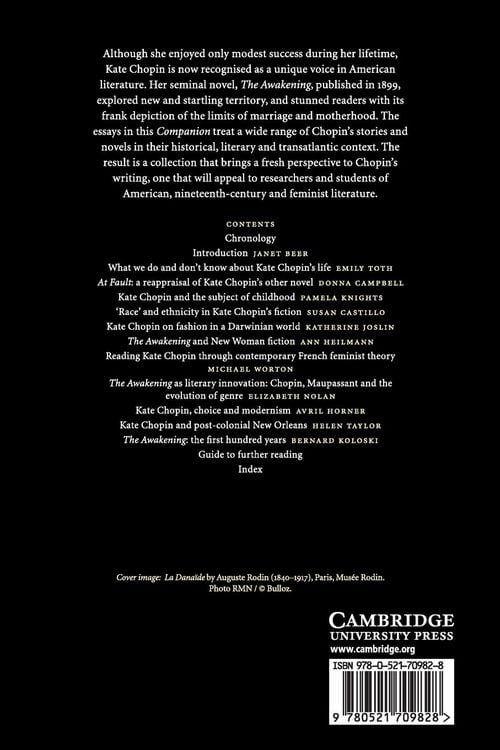 Produktbild: The Cambridge Companion to Kate Chopin