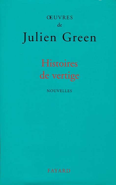 Produktbild: Histoires de vertige