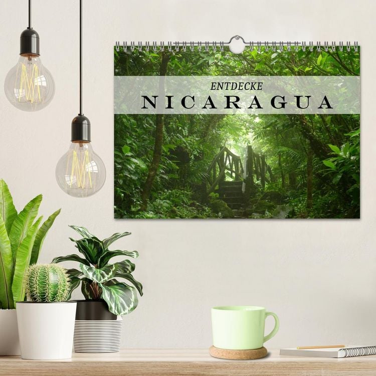 Produktbild: Entdecke Nicaragua (Wandkalender 2026 DIN A4 quer), CALVENDO Monatskalender