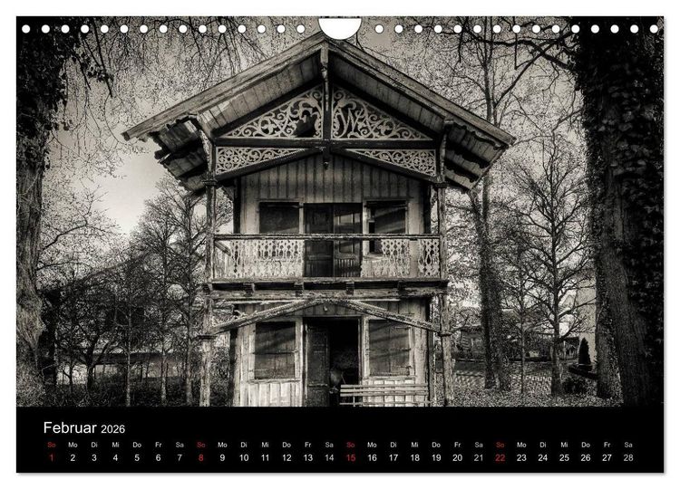 Produktbild: Lost Places Geisterh&auml;user (Wandkalender 2026 DIN A4 quer), CALVENDO Monatskalender