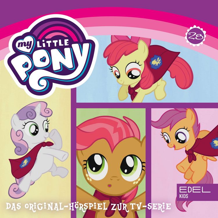 Produktbild: Folge 28: Zu viele Pinkie Pies/ Besuch aus M&auml;hnhattan (Das Original-H&ouml;rspiel zur TV-Serie)