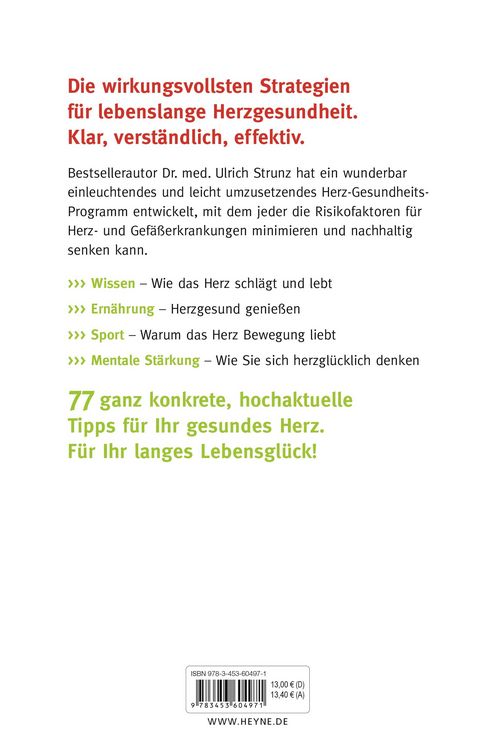 Produktbild: 77 Tipps f&uuml;r ein gesundes Herz