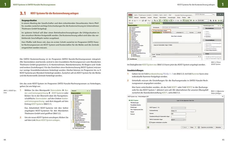 Produktbild: Finanzbuchhaltung mit Kostenstellen/Kostentr&auml;gern in der Praxis mit DATEV Kanzlei-Rechnungswesen
