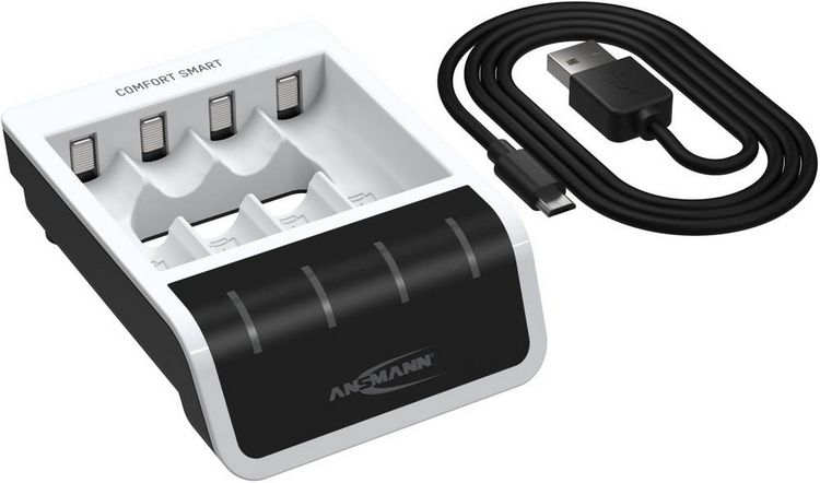 Produktbild: Ansmann Comfort Smart Rundzellen-Ladeger&auml;t NiMH Micro (AAA), Mignon (AA)