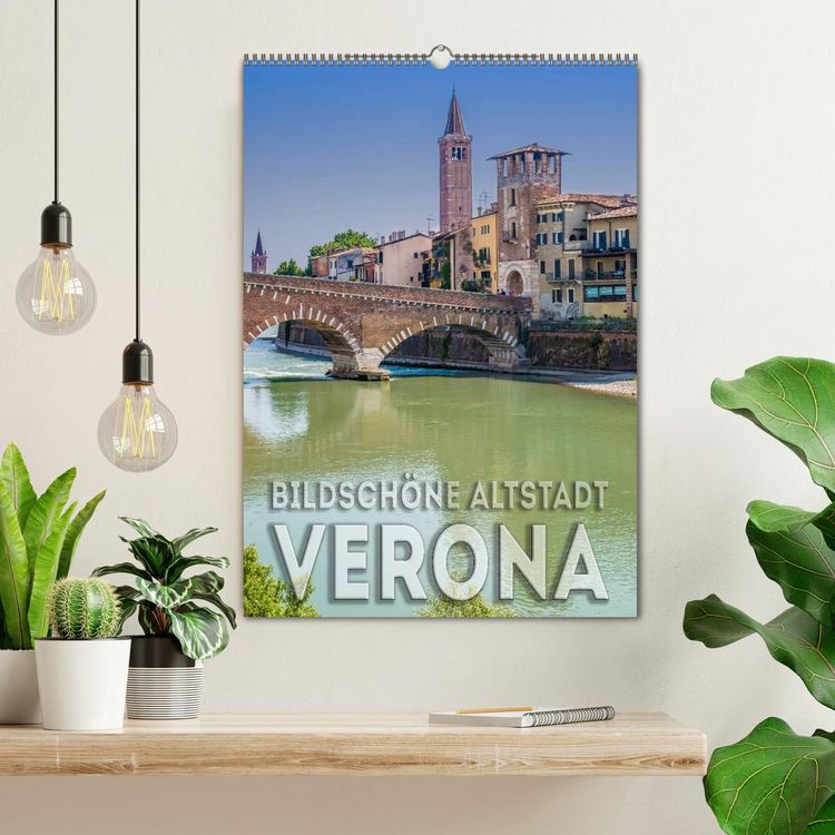 Produktbild: VERONA Bildsch&ouml;ne Altstadt (Wandkalender 2026 DIN A2 hoch), CALVENDO Monatskalender