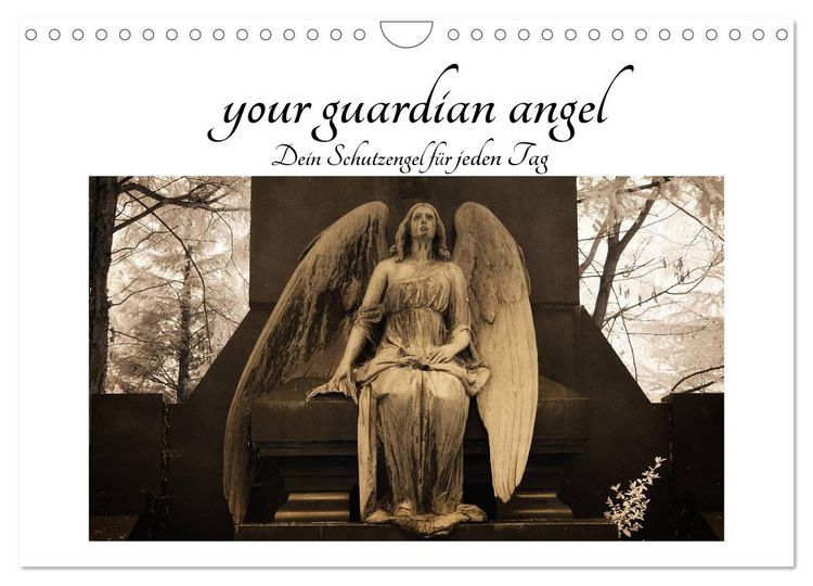 Produktbild: your guardian angel - Dein Schutzengel f&uuml;r jeden Tag (Wandkalender 2026 DIN A4 quer), CALVENDO Monatskalender