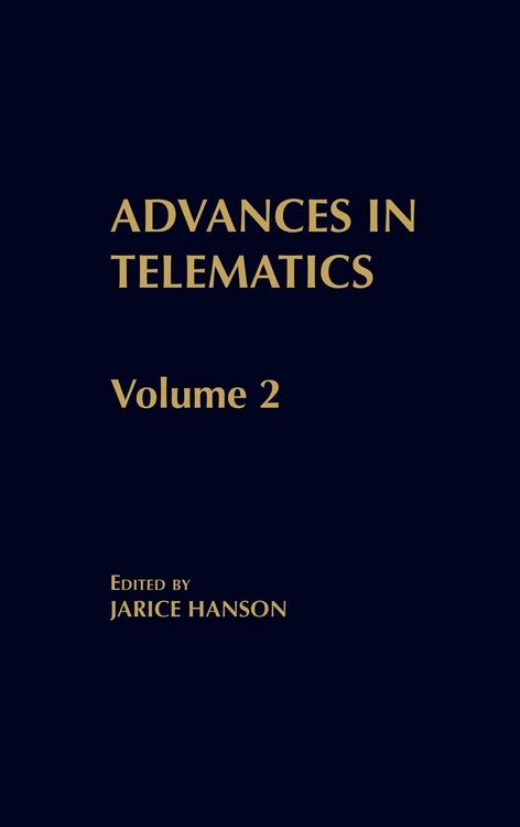 Produktbild: Advances in Telematics, Volume 2