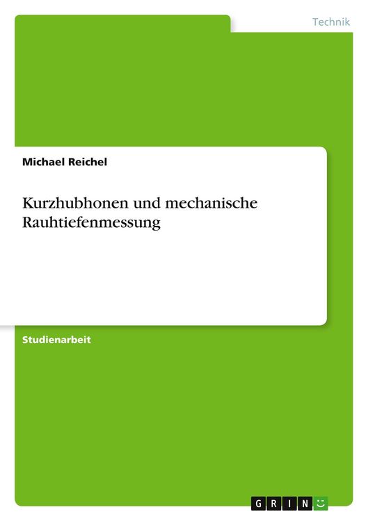 Produktbild: Kurzhubhonen und mechanische Rauhtiefenmessung