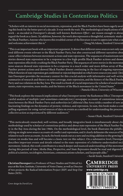 Produktbild: Media Bias and State Repression