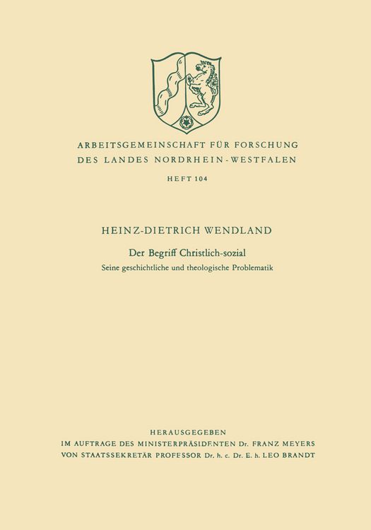 Produktbild: Der Begriff Christlich-sozial