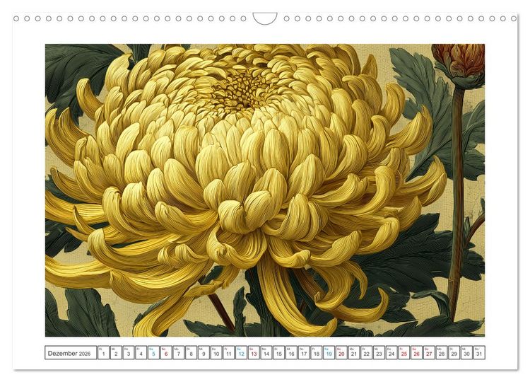 Produktbild: Florale Meisterwerke (Wandkalender 2026 DIN A3 quer), CALVENDO Monatskalender