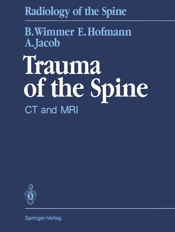Produktbild: Trauma of the Spine