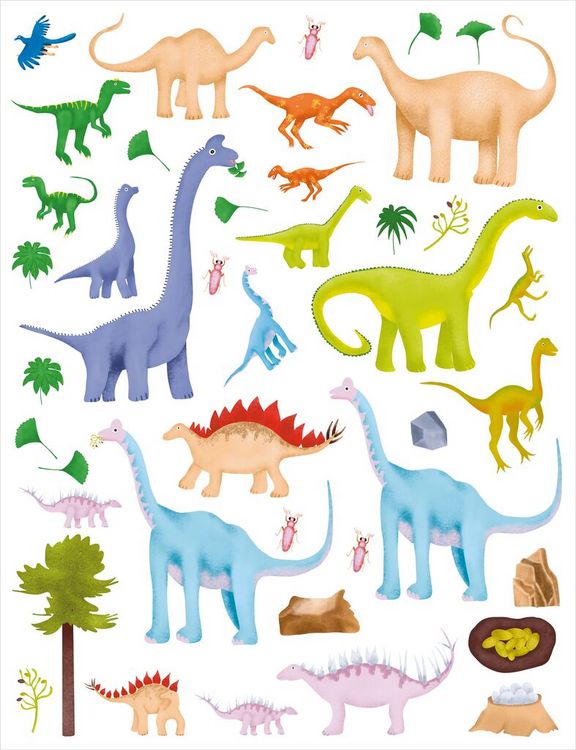 Produktbild: Mein magisches Rubbelsticker-Buch Dinosaurier