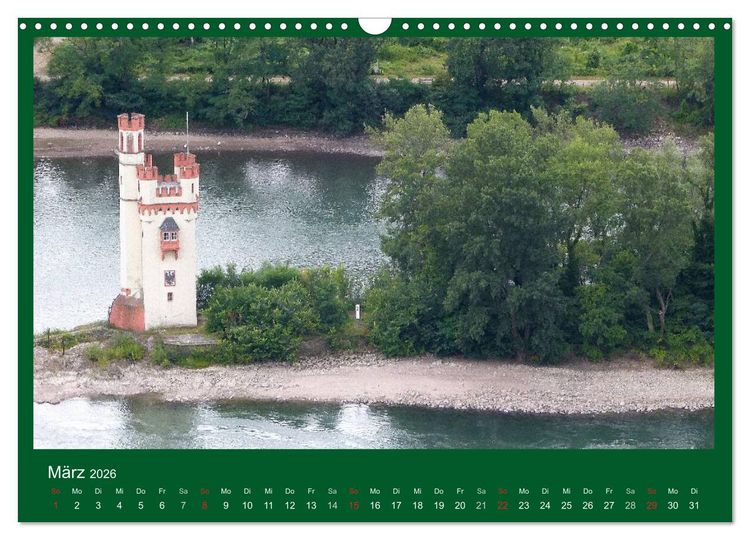 Produktbild: Im Rheingau (Wandkalender 2026 DIN A3 quer), CALVENDO Monatskalender