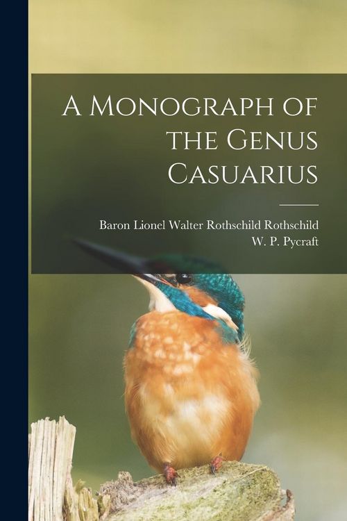 Produktbild: A Monograph of the Genus Casuarius