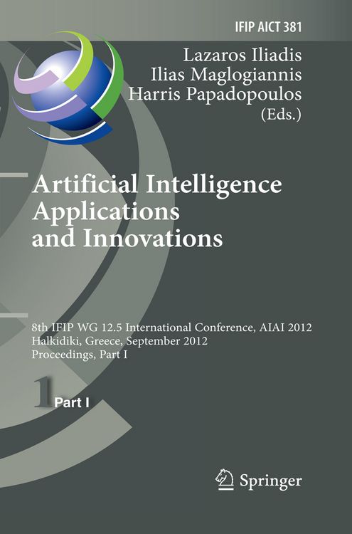 Produktbild: Artificial Intelligence Applications and Innovations