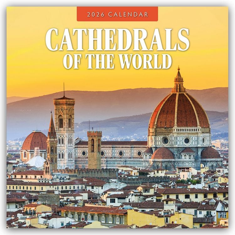Produktbild: Cathedrals of the World – Kathedralen der Welt 2026 – 16-Monatskalender