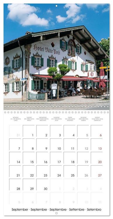 Produktbild: Around Bavaria (Wall Calendar 2026 12 &times; 12 Inch) CALVENDO 12 Month Wall Calendar