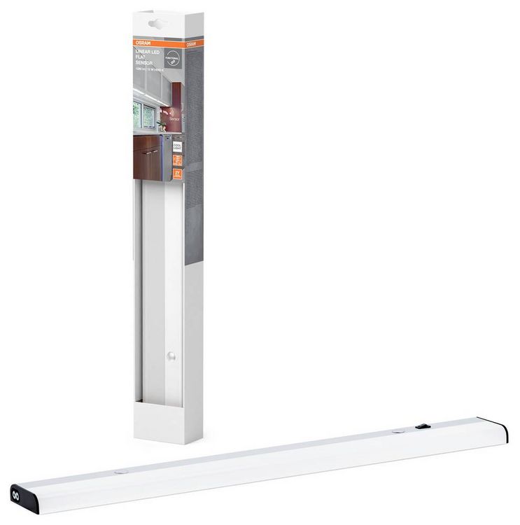 Produktbild: OSRAM HOMELIGHTING Linear LED Flat Sensor 12W 4000K LED-Unterbauleuchte mit Bewegungsmelder