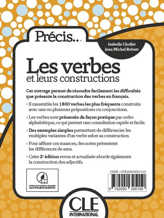 Produktbild: Les verbes et leurs constructions - 2eme edition