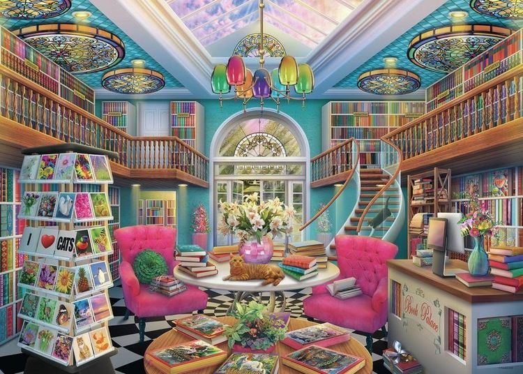 Produktbild: The Book Palace 1000 PC Puzzle