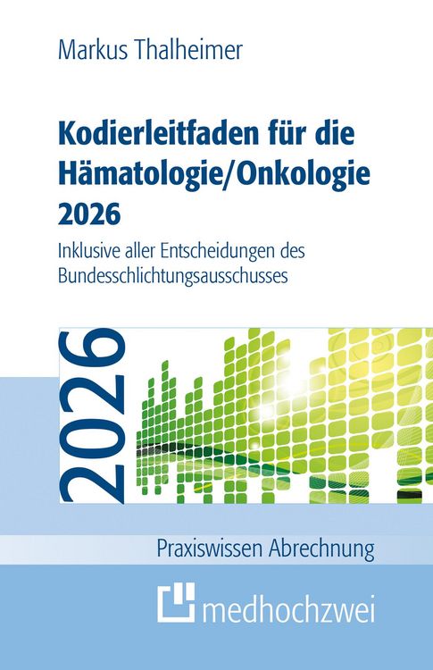 Produktbild: Kodierleitfaden f&uuml;r die H&auml;matologie/Onkologie 2026