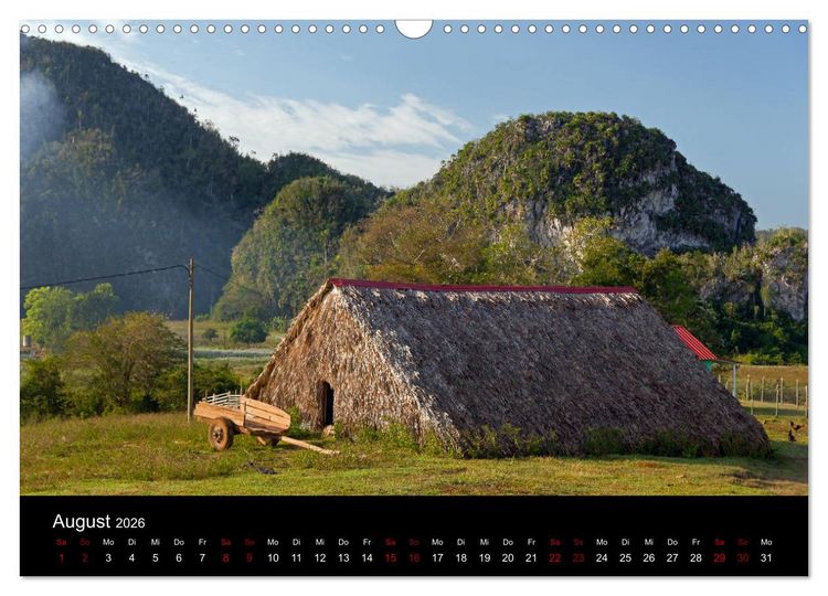 Produktbild: Kuba 2026 (Wandkalender 2026 DIN A3 quer), CALVENDO Monatskalender